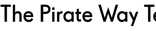 Font : Drescher-Grotesk-BT-SemiBold Custom Text : The Pirate Way Test your own text here Click to download or to view this font on a tshirt that can be custom printed in Bali