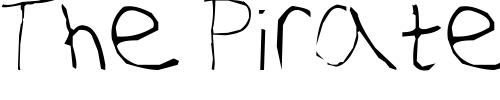 Font : Drew Custom Text : The Pirate Way Test your own text here Click to download or to view this font on a tshirt that can be custom printed in Bali