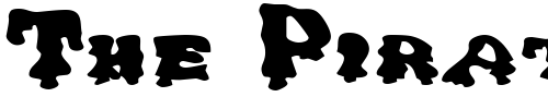 Font : DrippingGooExtended Custom Text : The Pirate Way Test your own text here Click to download or to view this font on a tshirt that can be custom printed in Bali