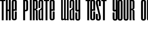Font : Droid-regular Custom Text : The Pirate Way Test your own text here Click to download or to view this font on a tshirt that can be custom printed in Bali