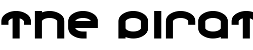 Font : Dronecat Custom Text : The Pirate Way Test your own text here Click to download or to view this font on a tshirt that can be custom printed in Bali