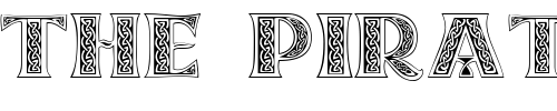 Font : DropCaps Custom Text : The Pirate Way Test your own text here Click to download or to view this font on a tshirt that can be custom printed in Bali