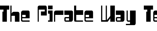 Font : Drosselmeyer-Condensed Custom Text : The Pirate Way Test your own text here Click to download or to view this font on a tshirt that can be custom printed in Bali