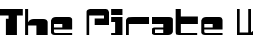 Font : Drosselmeyer-Expanded Custom Text : The Pirate Way Test your own text here Click to download or to view this font on a tshirt that can be custom printed in Bali