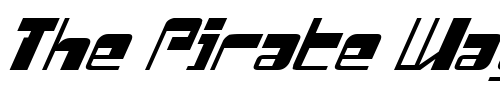 Font : Drosselmeyer-Italic Custom Text : The Pirate Way Test your own text here Click to download or to view this font on a tshirt that can be custom printed in Bali