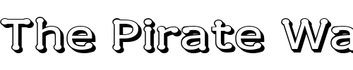 Font : Drummon-3D Custom Text : The Pirate Way Test your own text here Click to download or to view this font on a tshirt that can be custom printed in Bali