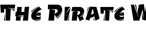 Font : DrycutITC-TT Custom Text : The Pirate Way Test your own text here Click to download or to view this font on a tshirt that can be custom printed in Bali