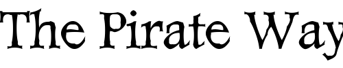 Font : Dweebo-Gothic Custom Text : The Pirate Way Test your own text here Click to download or to view this font on a tshirt that can be custom printed in Bali
