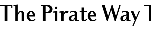 Font : DyadisOSITC-TT-Bold Custom Text : The Pirate Way Test your own text here Click to download or to view this font on a tshirt that can be custom printed in Bali
