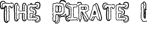 Font : Dymo-Grunge-Bubble-Extras Custom Text : The Pirate Way Test your own text here Click to download or to view this font on a tshirt that can be custom printed in Bali