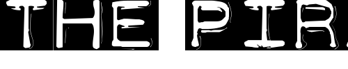 Font : DymoFontInvers Custom Text : The Pirate Way Test your own text here Click to download or to view this font on a tshirt that can be custom printed in Bali