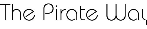 Font : Dyname-Light-SSi-Light Custom Text : The Pirate Way Test your own text here Click to download or to view this font on a tshirt that can be custom printed in Bali