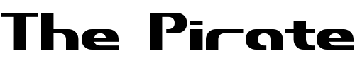 Font : Dynamic-BRK Custom Text : The Pirate Way Test your own text here Click to download or to view this font on a tshirt that can be custom printed in Bali