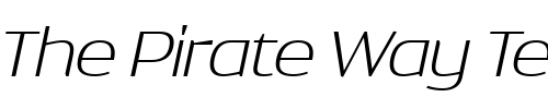 Font : Dynasty-Extra-Light-Italic Custom Text : The Pirate Way Test your own text here Click to download or to view this font on a tshirt that can be custom printed in Bali