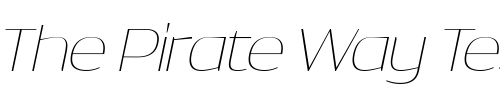 Font : Dynasty-Thin-Italic Custom Text : The Pirate Way Test your own text here Click to download or to view this font on a tshirt that can be custom printed in Bali