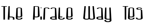 Font : Dystorque-BRK Custom Text : The Pirate Way Test your own text here Click to download or to view this font on a tshirt that can be custom printed in Bali