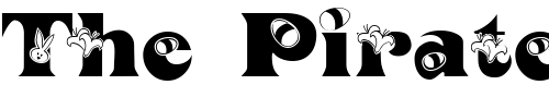 Font : EASTER Custom Text : The Pirate Way Test your own text here Click to download or to view this font on a tshirt that can be custom printed in Bali