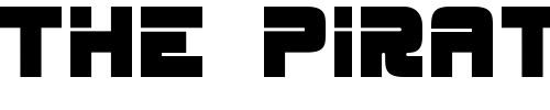 Font : ESP_Bold Custom Text : The Pirate Way Test your own text here Click to download or to view this font on a tshirt that can be custom printed in Bali