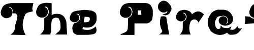 Font : EYEfont Custom Text : The Pirate Way Test your own text here Click to download or to view this font on a tshirt that can be custom printed in Bali