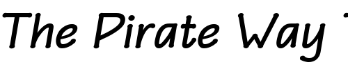 Font : Eaglefeather-BoldItalic Custom Text : The Pirate Way Test your own text here Click to download or to view this font on a tshirt that can be custom printed in Bali