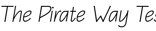 Font : EaglefeatherInformal-Lig-Italic Custom Text : The Pirate Way Test your own text here Click to download or to view this font on a tshirt that can be custom printed in Bali