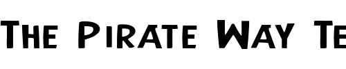 Font : Earth-s-Mightiest-Expanded Custom Text : The Pirate Way Test your own text here Click to download or to view this font on a tshirt that can be custom printed in Bali