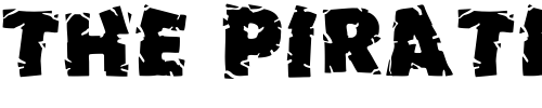 Font : Earthquake-MF Custom Text : The Pirate Way Test your own text here Click to download or to view this font on a tshirt that can be custom printed in Bali
