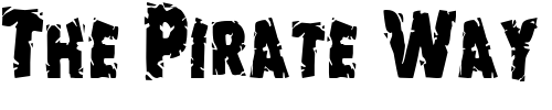 Font : EarthshakerCondensed Custom Text : The Pirate Way Test your own text here Click to download or to view this font on a tshirt that can be custom printed in Bali