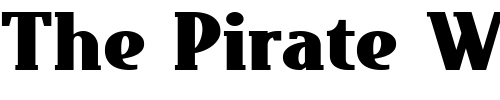 Font : East-Market-NF Custom Text : The Pirate Way Test your own text here Click to download or to view this font on a tshirt that can be custom printed in Bali