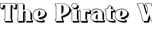 Font : East-Market-Two-NF Custom Text : The Pirate Way Test your own text here Click to download or to view this font on a tshirt that can be custom printed in Bali