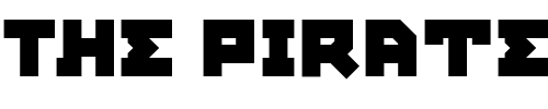 Font : EastBlocICG-Closed Custom Text : The Pirate Way Test your own text here Click to download or to view this font on a tshirt that can be custom printed in Bali