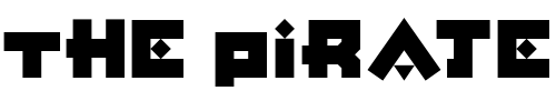 Font : EastBlocICG-ClosedAlt Custom Text : The Pirate Way Test your own text here Click to download or to view this font on a tshirt that can be custom printed in Bali