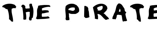 Font : Eau-de-Toilet Custom Text : The Pirate Way Test your own text here Click to download or to view this font on a tshirt that can be custom printed in Bali