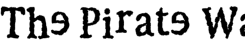 Font : Ebola-Kikwit Custom Text : The Pirate Way Test your own text here Click to download or to view this font on a tshirt that can be custom printed in Bali
