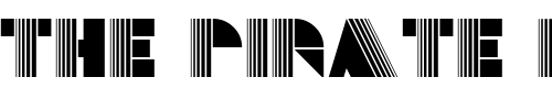 Font : Echo-Deco Custom Text : The Pirate Way Test your own text here Click to download or to view this font on a tshirt that can be custom printed in Bali