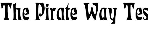 Font : Eckmann-Cn Custom Text : The Pirate Way Test your own text here Click to download or to view this font on a tshirt that can be custom printed in Bali