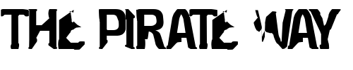 Font : Eclipsed-Moon Custom Text : The Pirate Way Test your own text here Click to download or to view this font on a tshirt that can be custom printed in Bali