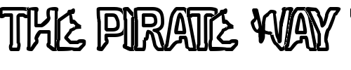 Font : Eclipsed-Moon-Outline Custom Text : The Pirate Way Test your own text here Click to download or to view this font on a tshirt that can be custom printed in Bali