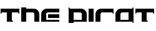 Font : Eclipser Custom Text : The Pirate Way Test your own text here Click to download or to view this font on a tshirt that can be custom printed in Bali