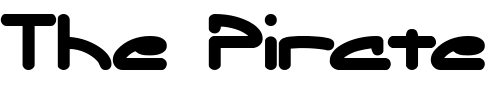 Font : Ecliptic--BRK Custom Text : The Pirate Way Test your own text here Click to download or to view this font on a tshirt that can be custom printed in Bali