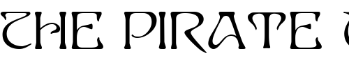 Font : Edda-AltStyleA Custom Text : The Pirate Way Test your own text here Click to download or to view this font on a tshirt that can be custom printed in Bali