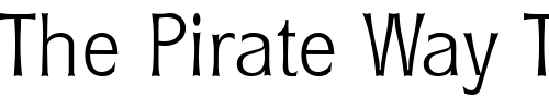 Font : EddieBecker-ExtraLight Custom Text : The Pirate Way Test your own text here Click to download or to view this font on a tshirt that can be custom printed in Bali