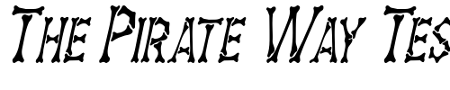 Font : Eddy-s-Bones-Condensed-Italic Custom Text : The Pirate Way Test your own text here Click to download or to view this font on a tshirt that can be custom printed in Bali