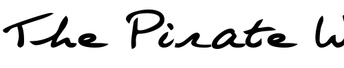 Font : EdgertonsHand-Bold Custom Text : The Pirate Way Test your own text here Click to download or to view this font on a tshirt that can be custom printed in Bali