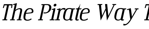 Font : Edito-AaItalic-PDF Custom Text : The Pirate Way Test your own text here Click to download or to view this font on a tshirt that can be custom printed in Bali