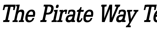 Font : Eggo-Condensed-Bold-Italic Custom Text : The Pirate Way Test your own text here Click to download or to view this font on a tshirt that can be custom printed in Bali