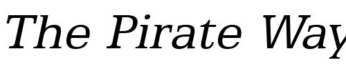 Font : Eggo-Italic Custom Text : The Pirate Way Test your own text here Click to download or to view this font on a tshirt that can be custom printed in Bali