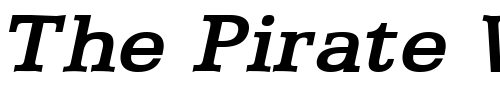 Font : Eggo-Wide-BoldItalic Custom Text : The Pirate Way Test your own text here Click to download or to view this font on a tshirt that can be custom printed in Bali
