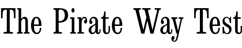 Font : EgizioTCon Custom Text : The Pirate Way Test your own text here Click to download or to view this font on a tshirt that can be custom printed in Bali