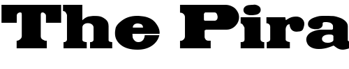 Font : Egyptian-Regular-DB Custom Text : The Pirate Way Test your own text here Click to download or to view this font on a tshirt that can be custom printed in Bali